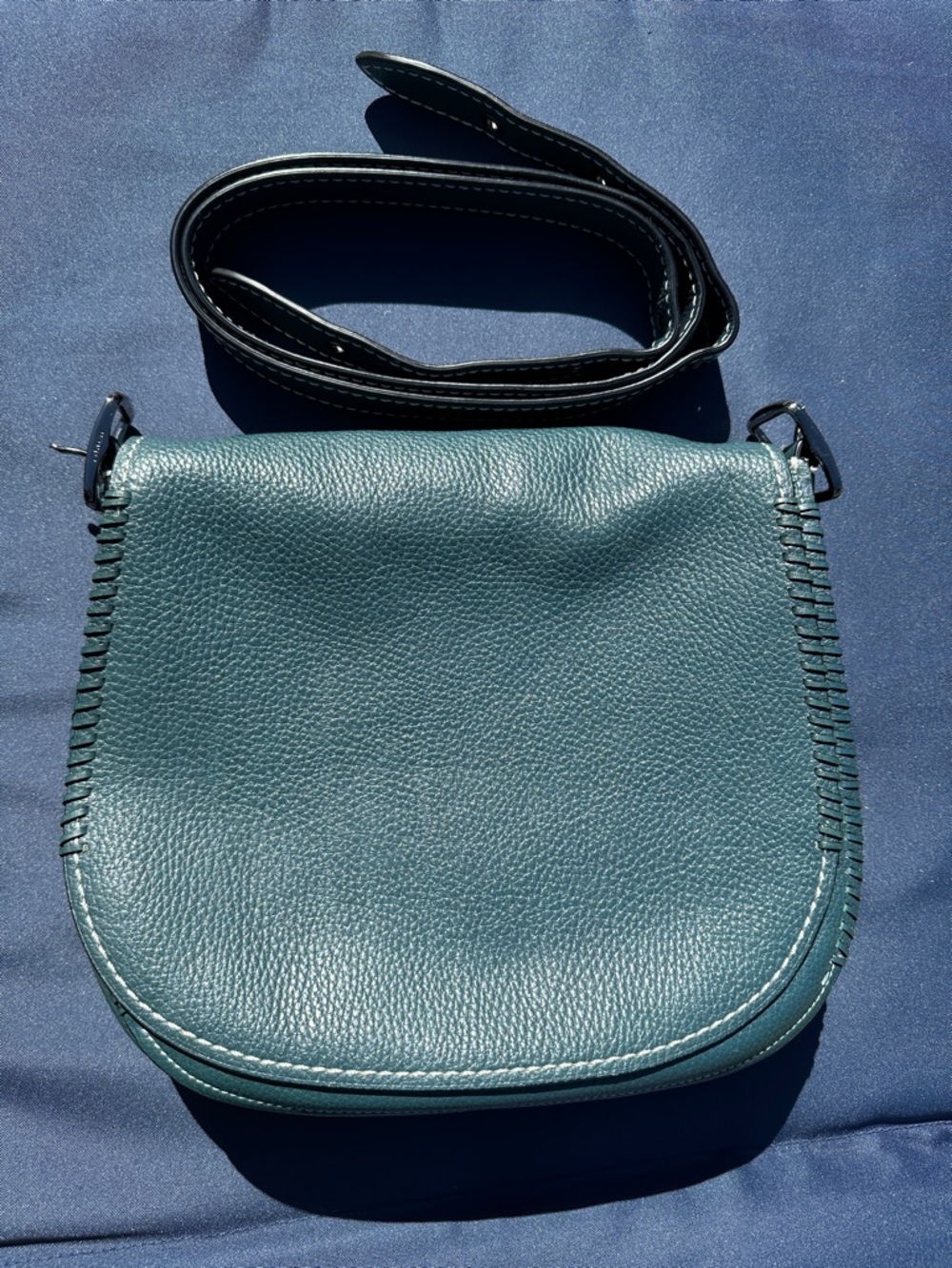 Coach 1941 Large Saddle Mineral ALTERED
